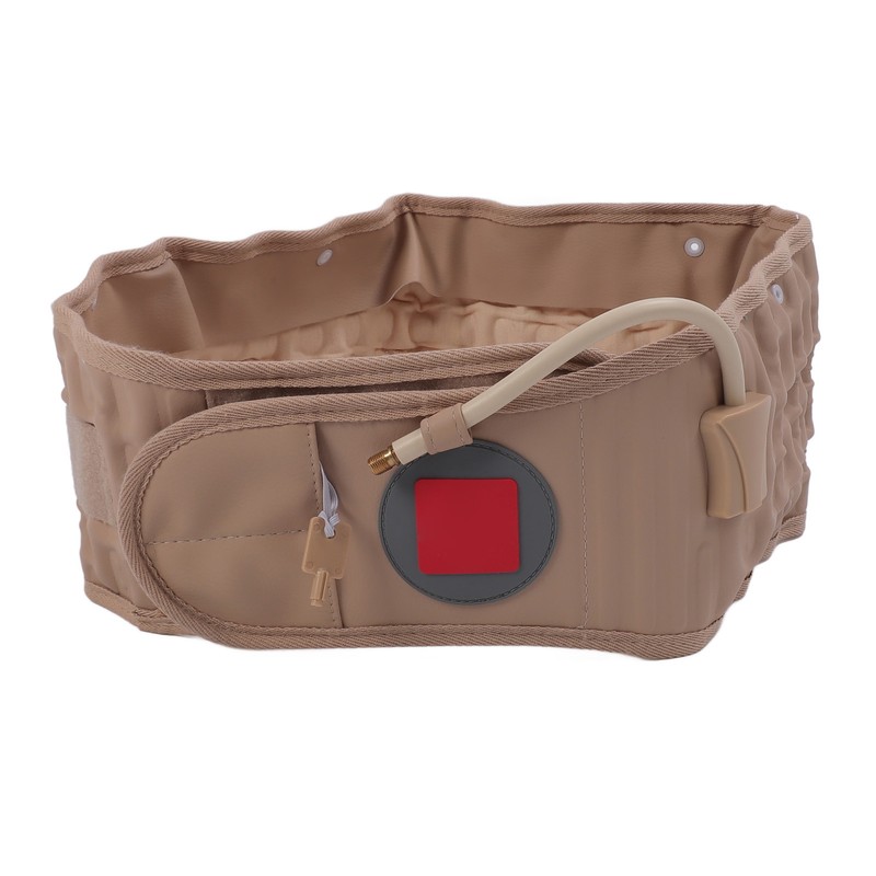 Back Traction Decompression Belt 360 Degrees Wrapping Inflatable Lumbar Support