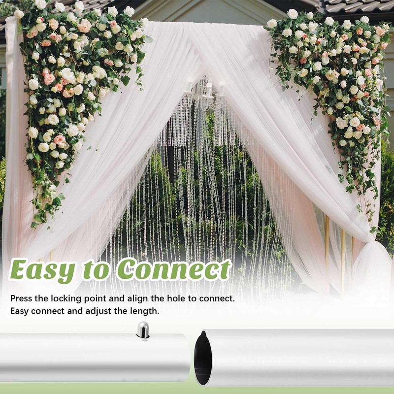 Zonon 1 Pcs 8-10ft Adjustable Crossbar for Backdrop Stand