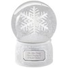 Things Remembered Engraved Spinning Musical Snowflake Snow Globe (Free Customization),