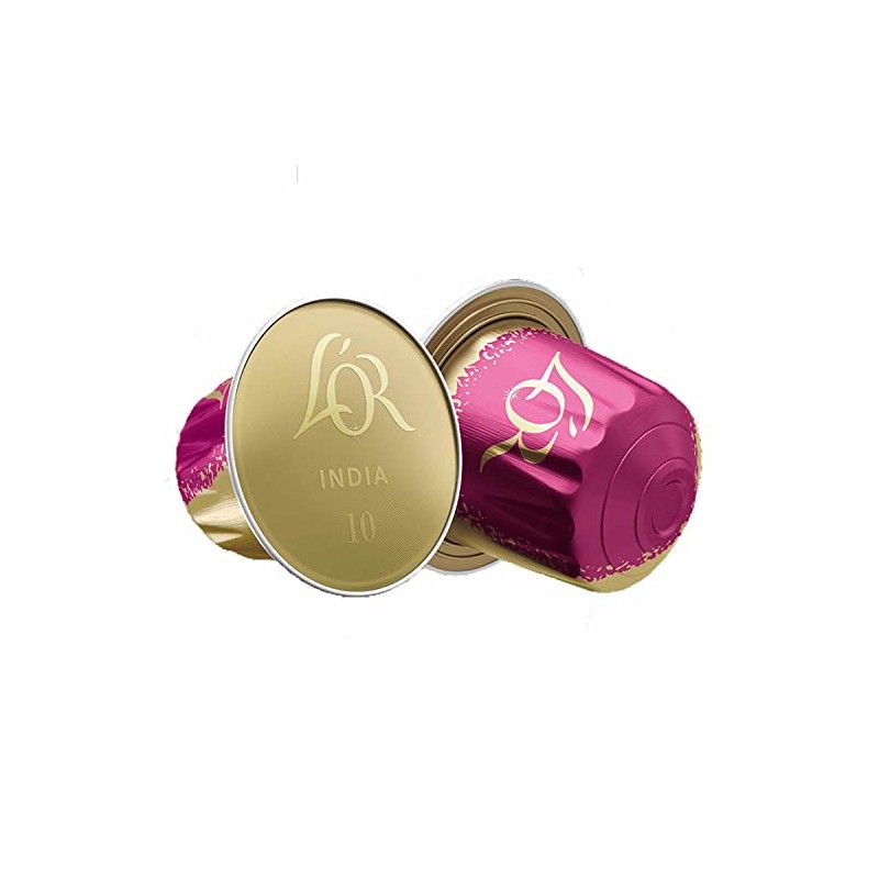 L'Or Espresso India - Nespresso Compatible Coffee Capsules (Pack of