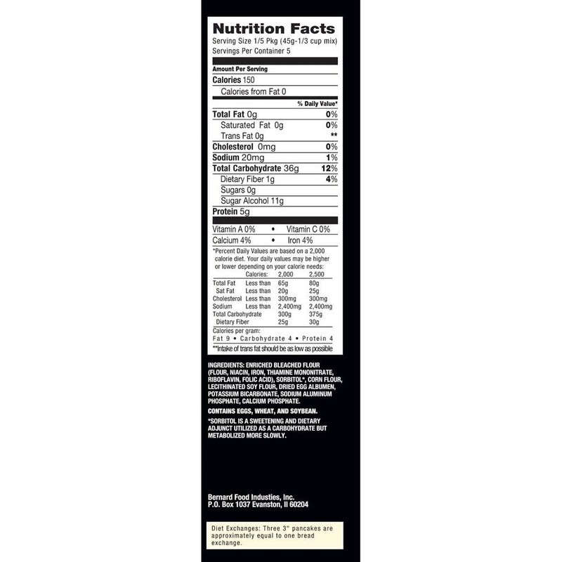 Sweet 'N Low Pancake Mix