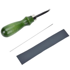 0.6mm-1.4mm Professional Edge Beveler for DIY Leather Craft Edge Cutting Tool(1.4mm)
