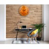 CIGERA 12 Inch Wood Wall Clock with Circular Saw Blade
