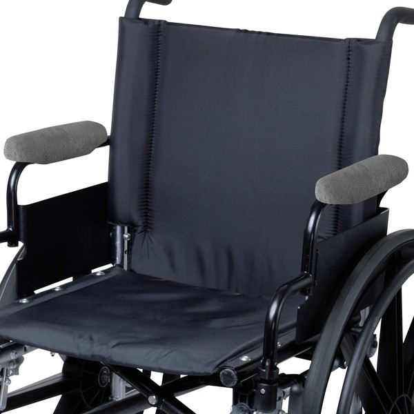 WAP9-04G - Reposabrazos para silla de ruedas, con almohadillas para orejas para brazos de silla de ruedas de 22,8 cm
