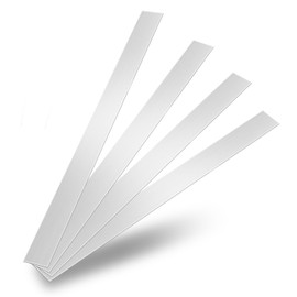 JUYO VONSAN Wall Oven Trim Kit 4Pcs 304 Brushed Stainless Steel Metal Strips Self Adhesive Trim Strips 30 Inch in Length (4, 3'' Width)