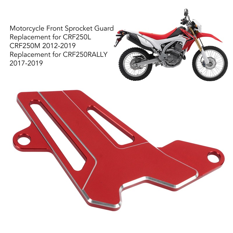 Motorcycle Front Sprocket Guard Aluminium Alloy Replacement for CRF250L CRF250M
