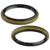 TRQ 8 Piece Inner & Outer Wheel Bearing Race w/Seal