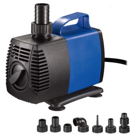 JAJALE 1720 GPH Submersible Water Pump Ultra Quiet for Pond,Aquarium,Fish Tank,Fountain,Hydroponics
