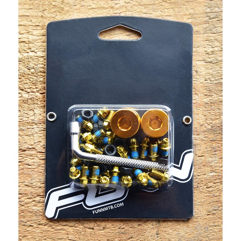 Funn Pedal Pins Studs for Black Magic Pedals (Green)