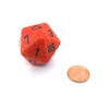 Jumbo d20 Counter - Speckled 34mm Dice: Fire