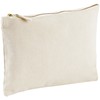 Westford Mill Canvas Accessory Case (UK Size: L) (Natural)