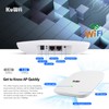 KuWFi AX1800 High Speed WiFi 6 Ceiling Mount Access Point,
