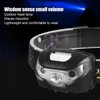 LED Gestures Sensor Headlight Multifunctional Outdoor Waterproof Headlamp for Camping