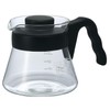 HARIO VCS-01B CD Cafetière Coffee Server V60-01-450ml, Glass, Black