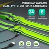 LED Reflective Running Belt, Lightweight High Visibility Night Safety Strap