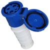 3 Pin Circular Connector IP67 Waterproof Heat Resistance Insulativity Industrial