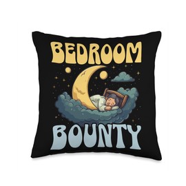 Sleep Hygiene SteMi Apparel Hygiene Bedtime Routine Nighttime Sleeping Throw Pillow, 16x16, Multicolor