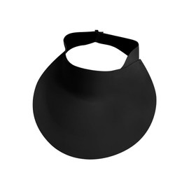 Headband Sport Visor for Women Men, Stretchy Lightweight Visor Headband Sun Visor Hat for Golf Tennis Cycling Running Jogging (Black)