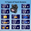 Touch Screen Earbuds, Smart Earphones with Touchscreen, 13 Functions Wireless