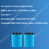 2 Rolls 3.14" x 1476'(80mm x 450m) Enhanced Wax Thermal