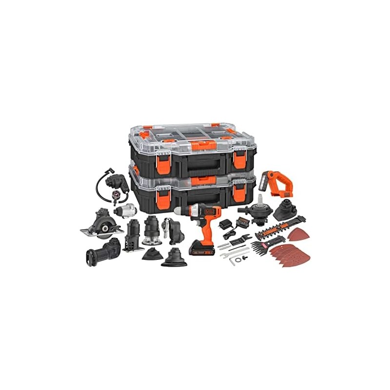 BLACKDECKER MATRIX 20V MAX Kit de herramientas eléctricas, incluye taladro