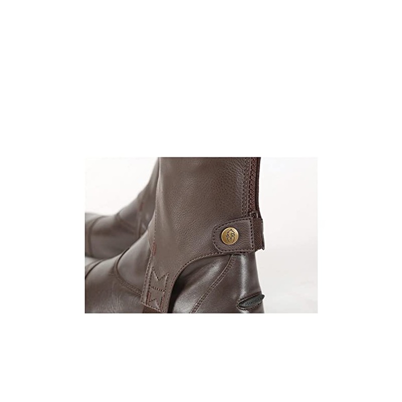 Shires Moretta Synthetic Gaiters Brown/Black - Adults Small, Brown
