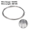 TOP-VIGOR 1mm 18AWG Heating Resistor Wire, 5M Wrapping Nichrome Resistance
