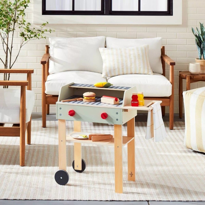 Hearth & Hand Toy Indoor Grilling Playset - 18pc -