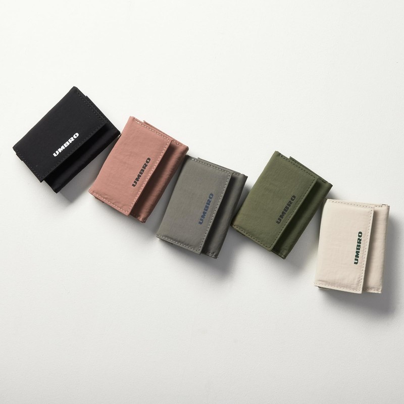 Umbro Trifold Wallet for Men and Women with Neck Strap,