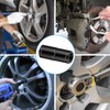 VOBOR Wheel Nut Socket Wrench, 18.5mm & 19.5mm, Double Head,