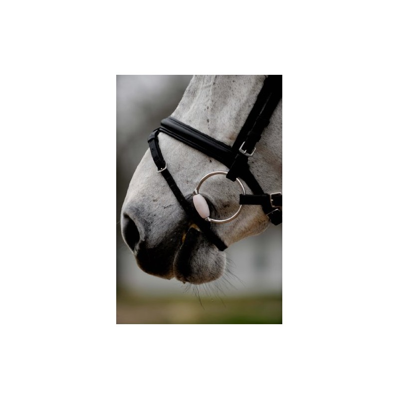 Eggbutt Snaffle, Ring 7,5 cm, Size 140 mm, Medium