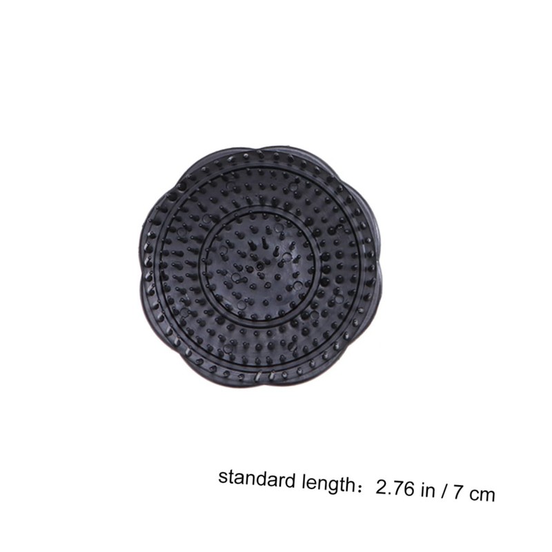 LALAFINA 4pcs Hair Shampoo Brush Scalp Massager Bristle Brush for