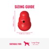 KONG Wobbler - Interactive Dog Toy for Treat Dispensing -
