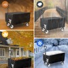 Folding Wagon Cover, Garden Wagon Cover, 600D Heavy-Duty Fabric Waterproof