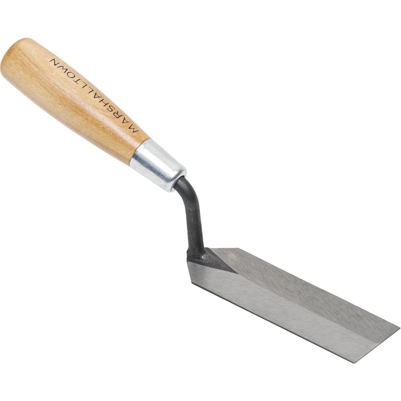 Marshalltown Archaeology Margin Trowels, Wood Trowel Handle, with Leather Holster,