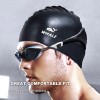 WHALE Extra Large Swim Cap for Women Men, Durable Silicone
