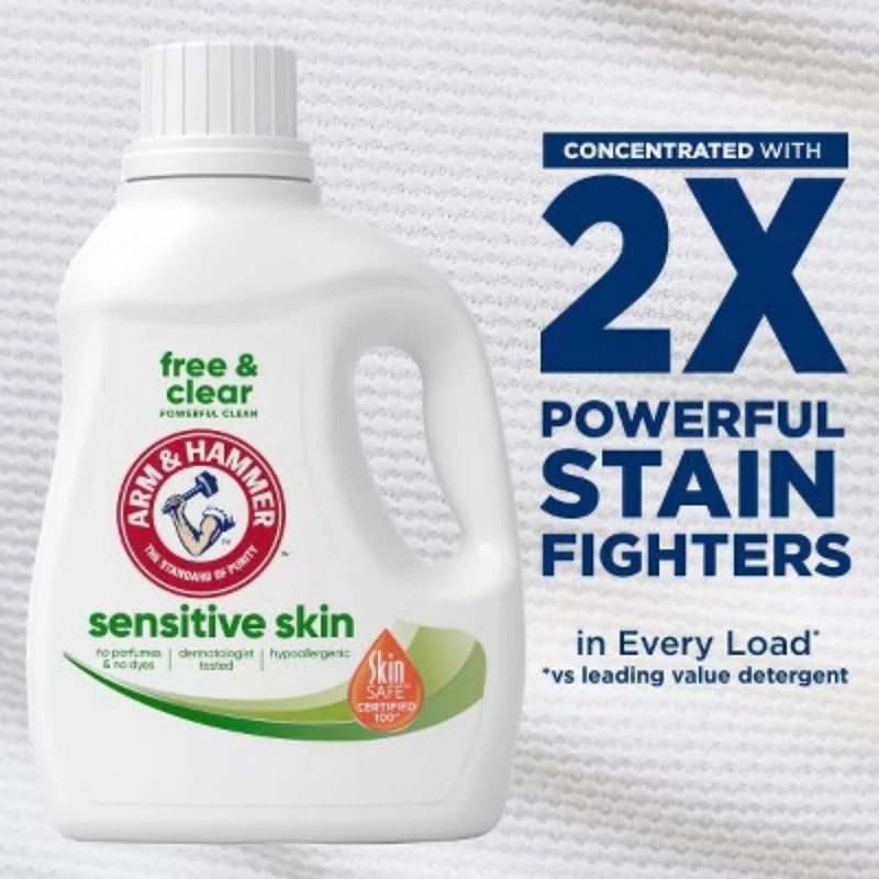 Arm Hammer Sensitive Liquid Laundry Detergent - Free & Clear
