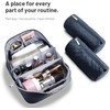 Travel Makeup Organizer, Compact Lightweight Accessory for Travel and Daily