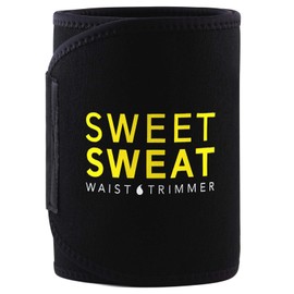 Sweet Sweat Waist Trimmer with Sample of Sweet Sweat Workout Enhancer gel, Medium