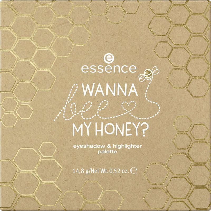 Essence Wanna Bee My Honey? Eyeshadow & Highlighter Palette, No.