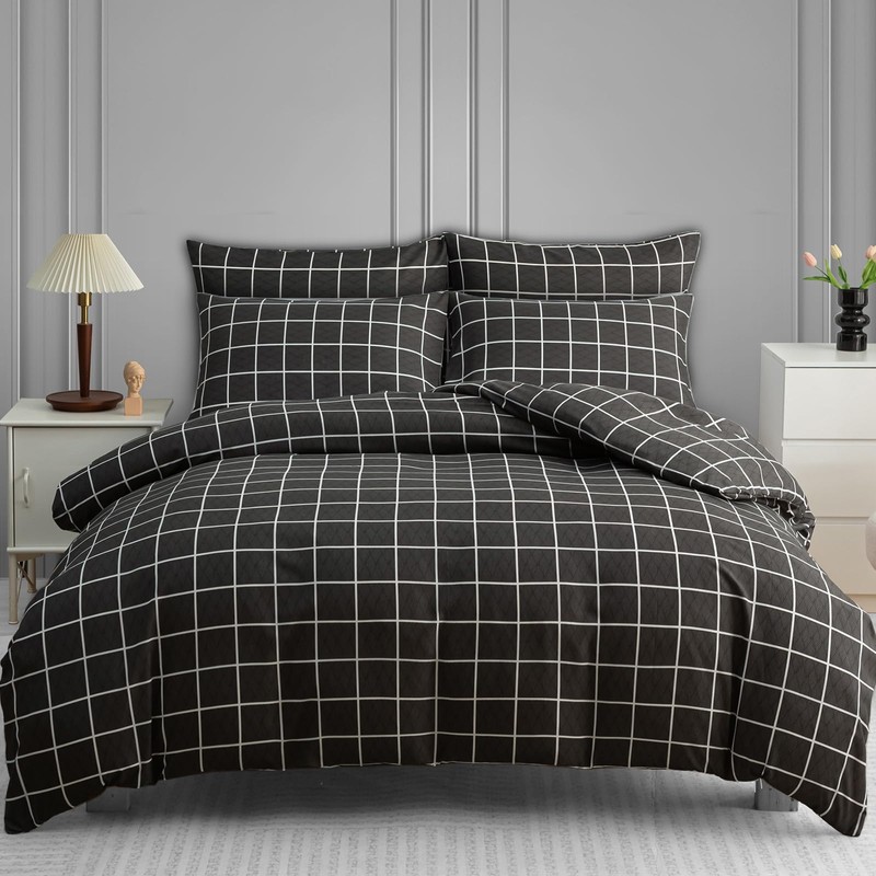 Lazzaro Single Duvet Cover Set - Premium Microfiber Duvet Cover