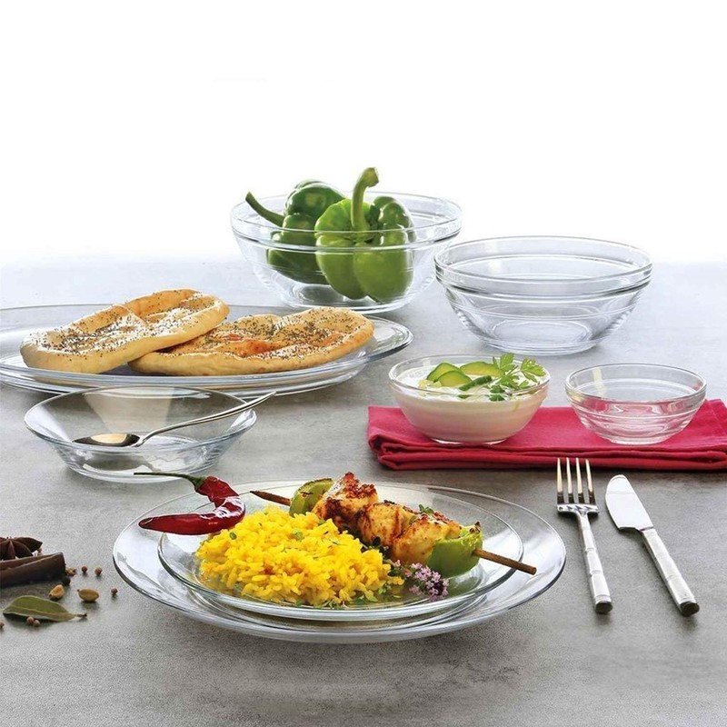 Duralex Made in France Lys Dinnerware 11 Inch Dinner Plate,