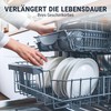ersatzteilshop basics Wheels for dishwashers, lower basket, set of 8,