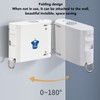 Retractable Clotheslines Punch Free Wind Resistant Wall Mounted Laundry Clothes
