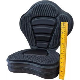 Cypress Rowe Outfitters CRO Ultimate Padded Kayak Seat - 4” Thick Cushion for Maximum Comfort + Storage