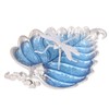 Incense Stick Holder Bodhi Leaf Incense Decorated Plate for Living