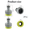 YCICHE Tap Adapter, Pack of 2 Garden Hose Connector Adapter,