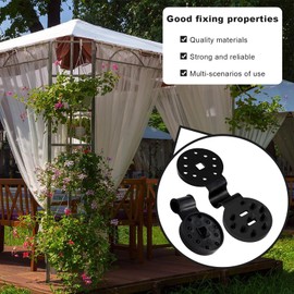 AWCIGG Plastic Clips for Protective Cloth Sun Protection Net Clamp Fixed Clip for Awning Shade Cloth Clips Pack of 50 Mounting Clips for Tarpaulins with Eyelet Shade Net Clip for Pool and Gardens