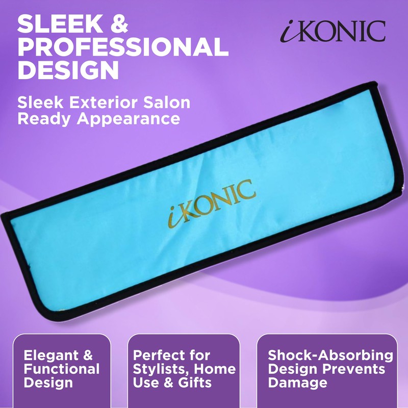 IKONIC Heat Resistant Hair Tools Travel Bag - Compact Storage