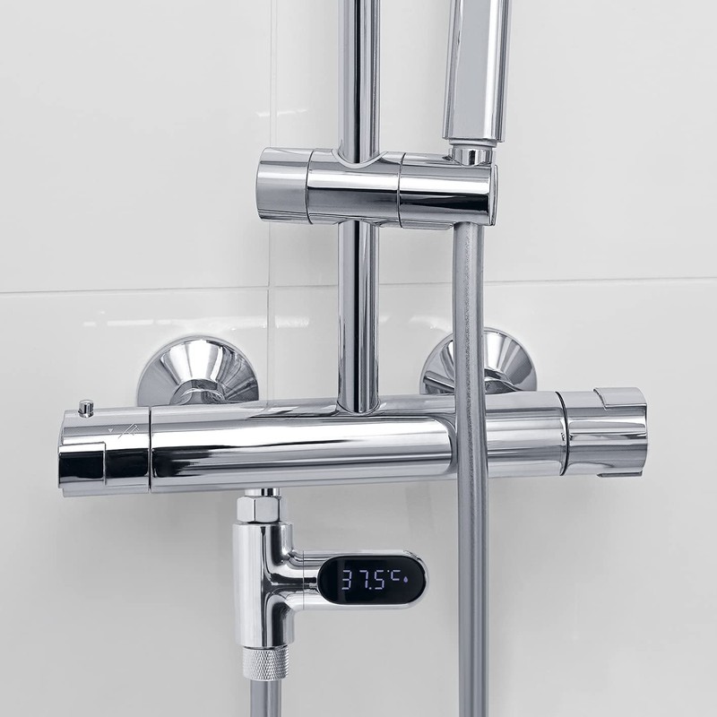 MAXXMEE Thermometer for water taps, simply check the temperature accurately.